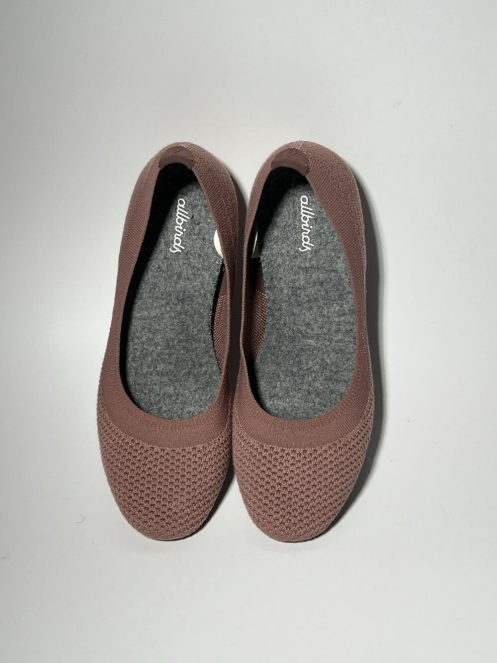 Allbirds Tree Breezers Women’s Knit Ballet Flats Harvest Rose Size 7.5